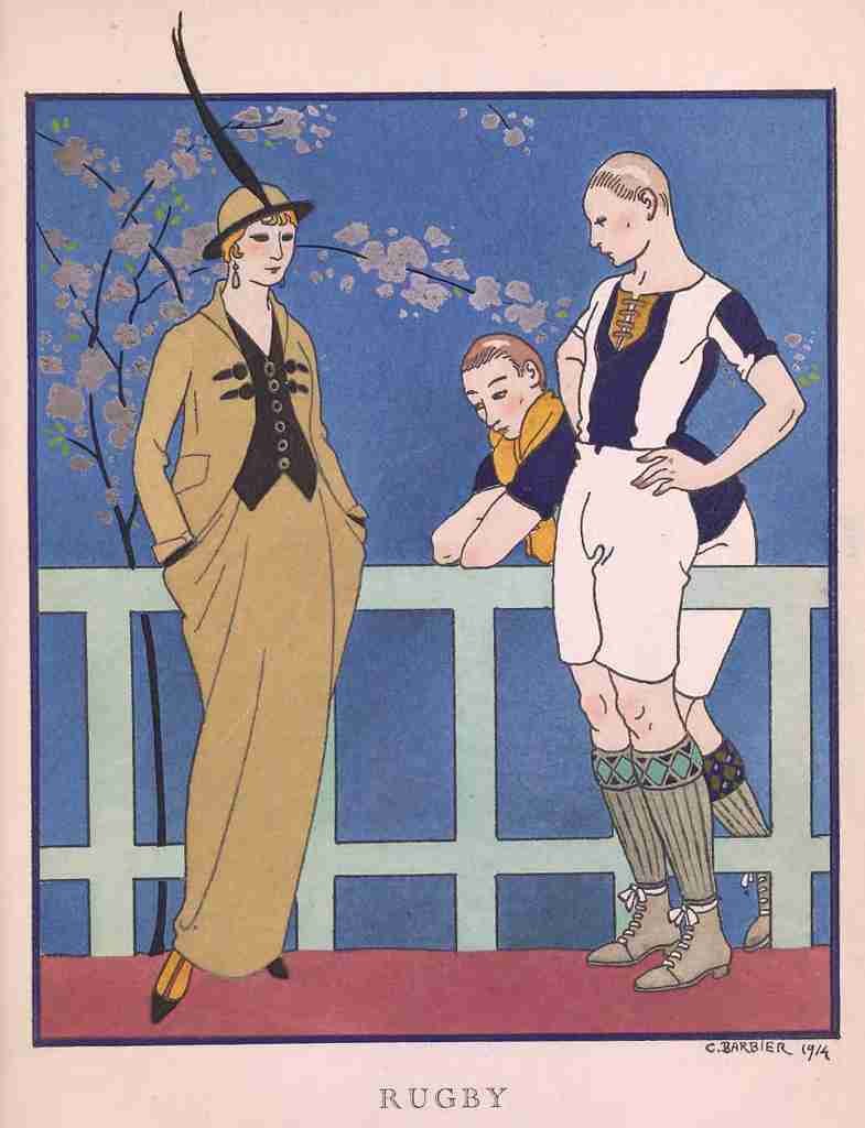 Barbier George 1882 1932 Rugby A4 Photo Print