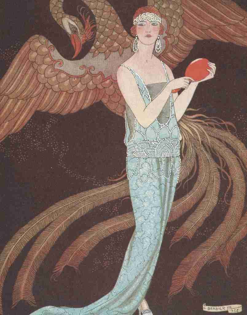 Barbier George 1882 1932 Sortileges A4 Photo Print