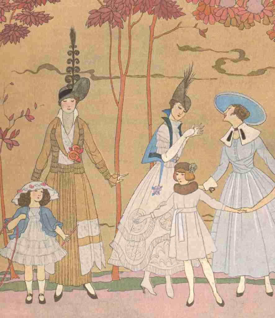 Barbier George 1882 1932 Soyes tous bien sages 1 A4 Photo Print