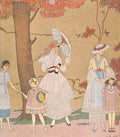 Barbier George 1882 1932 Soyes tous bien sages 2 A4 Photo Print