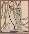 Barbier George Gazette 1913 Aux Jardin des Hesperides A4 Photo Print