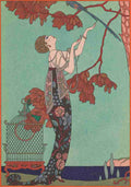 Barbier George manieres daujourdhui 1912 LOiseau Volage A4 Photo Print