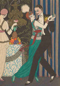 Barbier George manieres daujourdhui 1912 La Danse A4 Photo Print