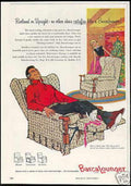 Barcalounger Recliner Chair Vintage Retro Advert Ads A4 Photo Print