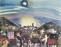 Barcelona At Night 1St Version Walter Gramatte Expressionism A4 Photo Print