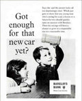 Barclays Children Hammer Vintage Retro Advert Poster A4 Photo Print