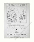 Barclays Lager Poster Vintage Retro Advert Poster A4 Photo Print