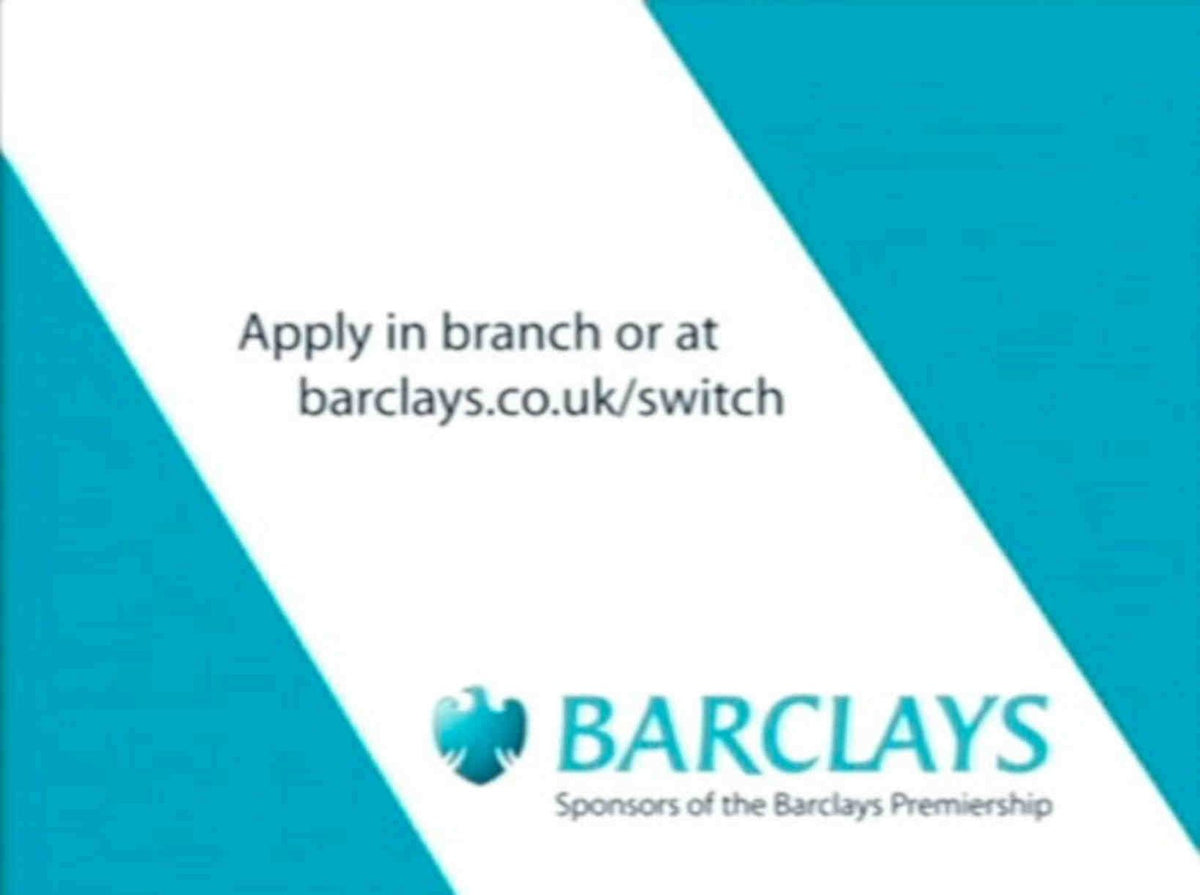 Barclays Switch Flyer Vintage Retro Advert Poster A4 Photo Print