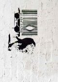 Barcode Leopard Escape WALL PLUS A4 Photo Print