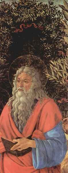 Bardi Altar Detail 2 by Botticelli A4 Photo Print
