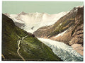 Baregg Glacier Bernese Oberland Vintage A4 Photo Print
