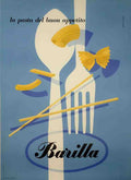 Barilla Vintage Advert A4 Photo Print