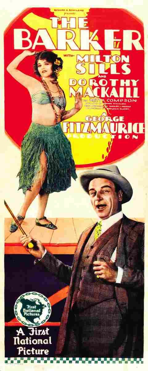 Barker The 1928 02 film star poster A4 Photo Print