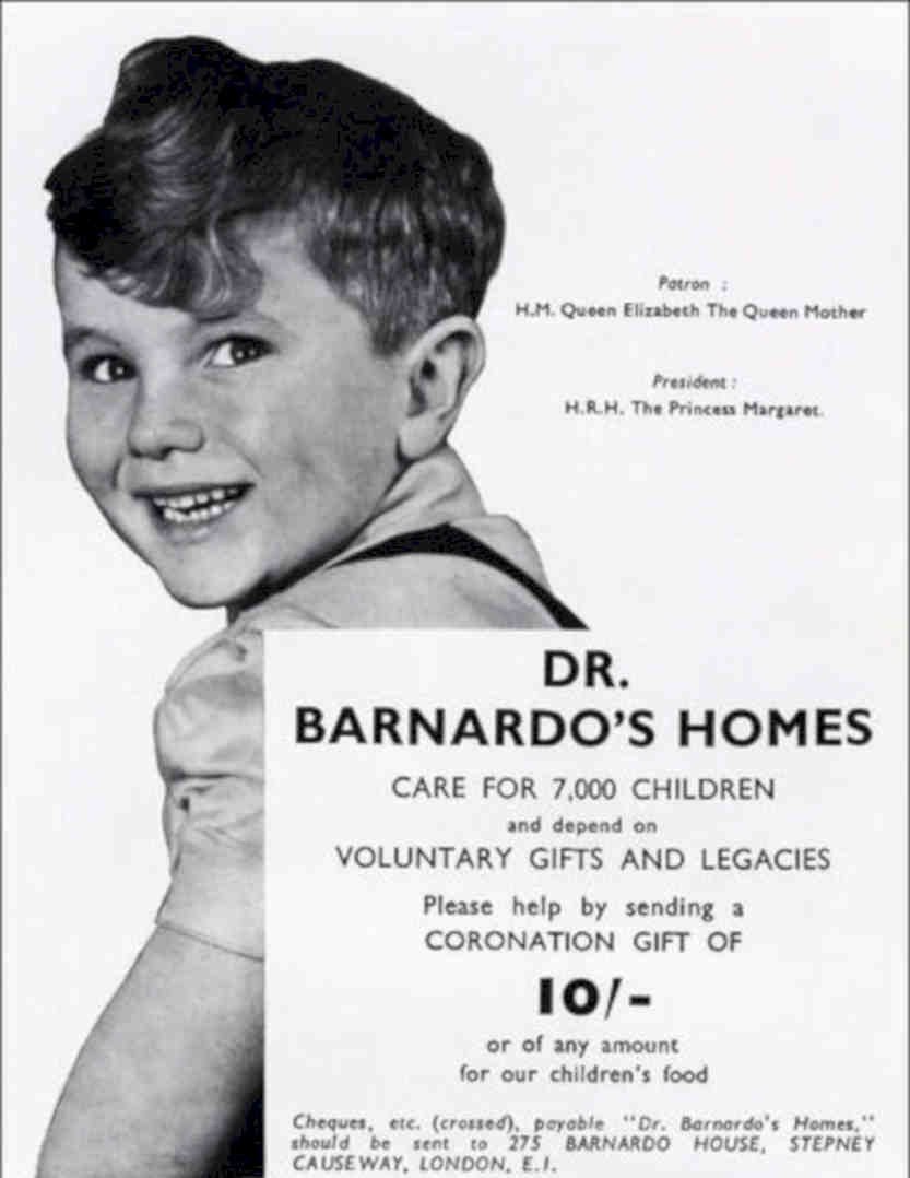 Barnardos Boy Vintage Retro Advert Poster A4 Photo Print