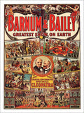 Barnum Bailey Circus Poster 1912 Vintage Retro Advert Poster A4 Photo Print