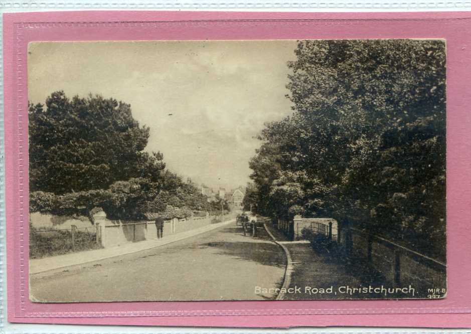 Barrack Road Christchurch Hampshire Vintage A4 Photo Print