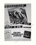 Barracudas Drop Out Vintage Retro Advert Poster A4 Photo Print