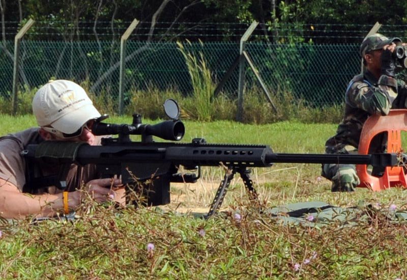 Barrett M107 4 Military A4 Photo Print