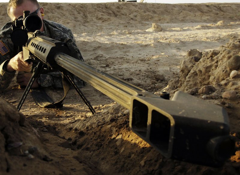 Barrett M107 6 Military A4 Photo Print