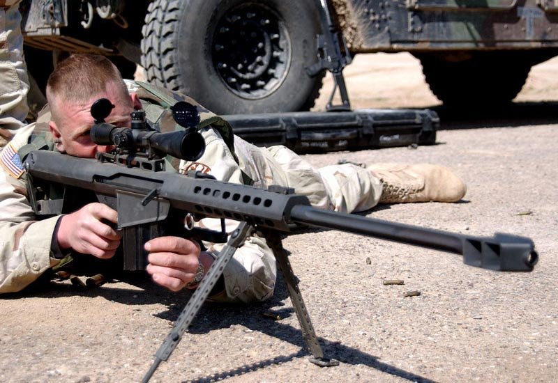 Barrett M82 Military A4 Photo Print