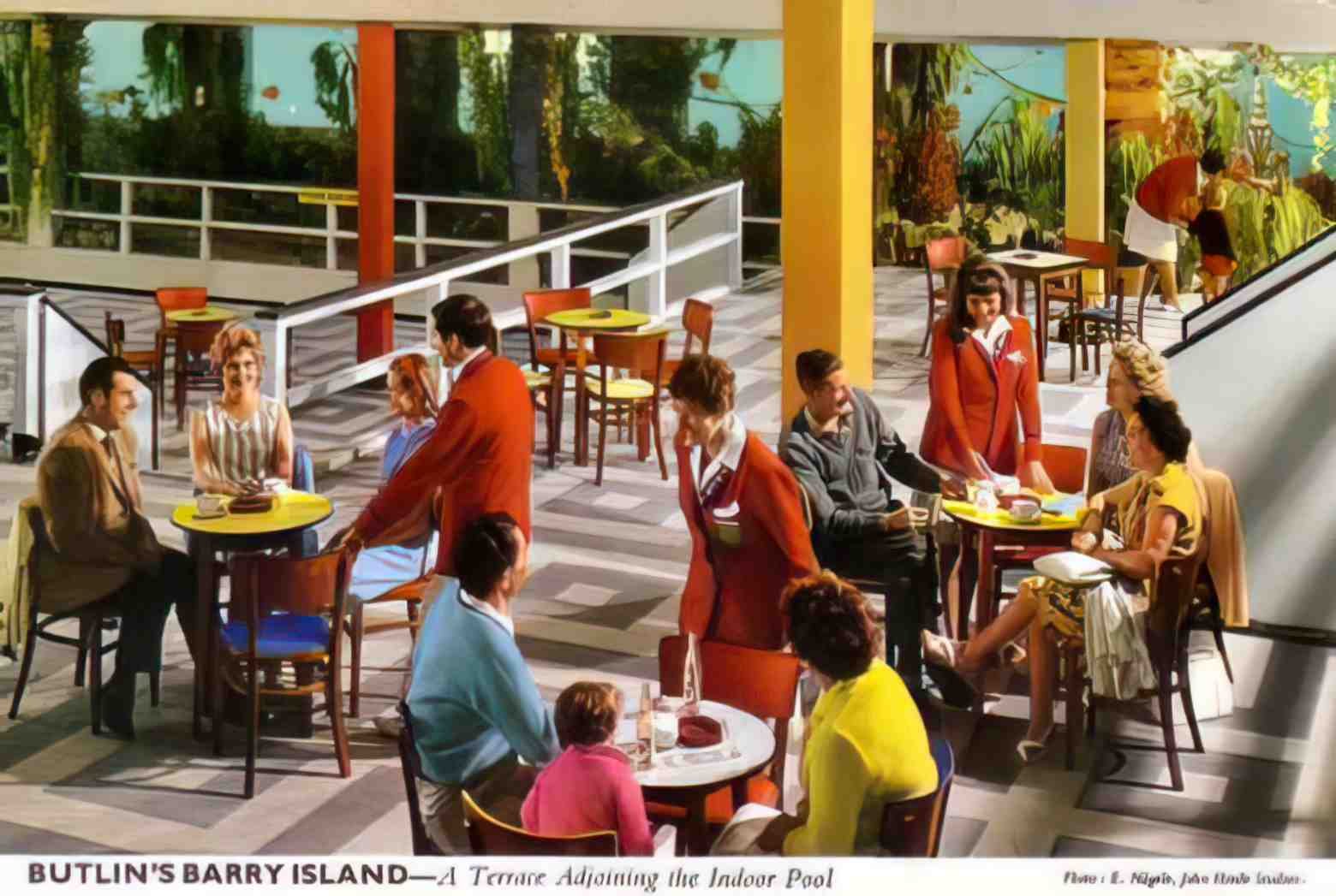 Barry Island Butlins Vintage A4 Photo Print