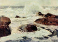 Bartel Hans Von 1856 1913 The Studio 1904 Breakers at Lands End A4 Photo Print