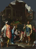 Bartholomaeus Spranger The Adoration of the Kings A4 Photo Print
