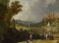 Bartholomeus Breenbergh The Finding Of The Infant Moses By Pharaoh'S Daughter A4 Photo Print