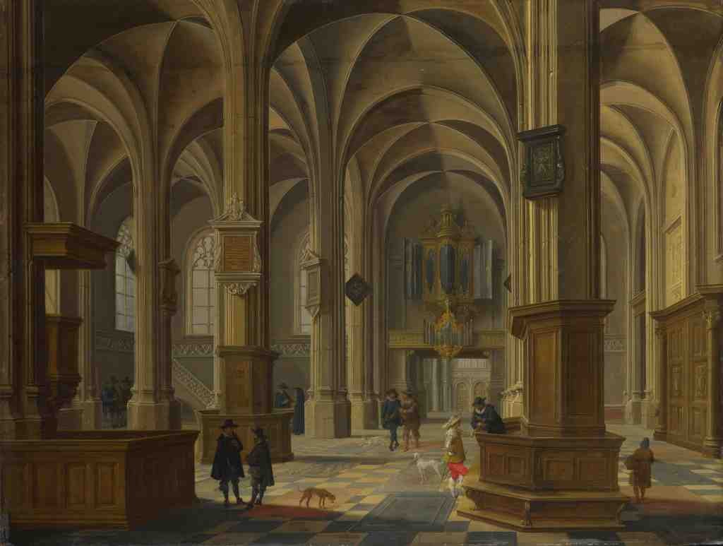 Bartholomeus van Bassen Interior of St Cunerakerk, Rhenen A4 Photo Print