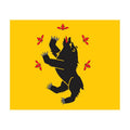 Bartninkai City Flag N6744 A4 Photo Print