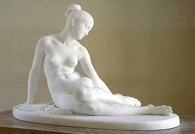 Bartolini Lorenzo La Nymphe au scorpion Art A4 Photo Print