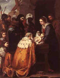 Bartolome Esteban Murillo Adoration Of The Magi A4 Photo Print
