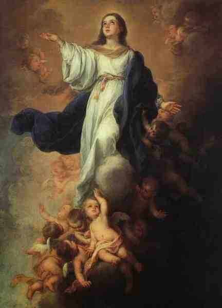 Bartolome Esteban Murillo Assumption Of The Virgin A4 Photo Print