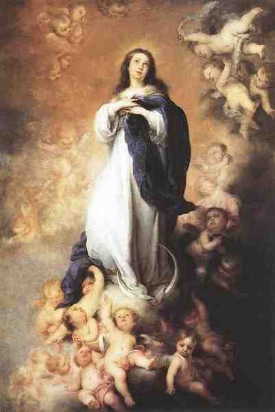 Bartolome Esteban Murillo Immaculate Conception C1678 A4 Photo Print