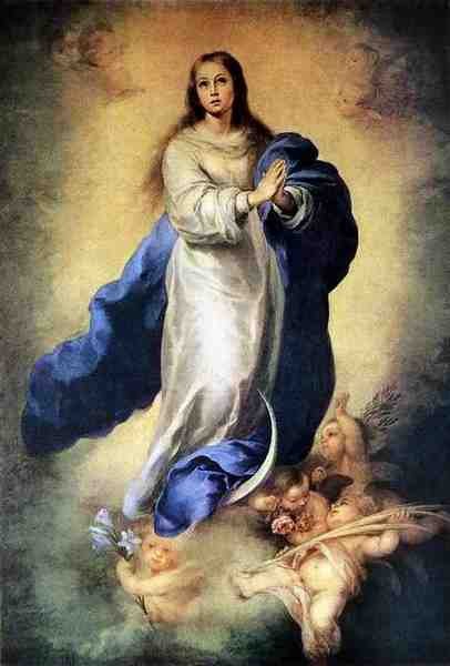 Bartolome Esteban Murillo Immaculate Conception A4 Photo Print