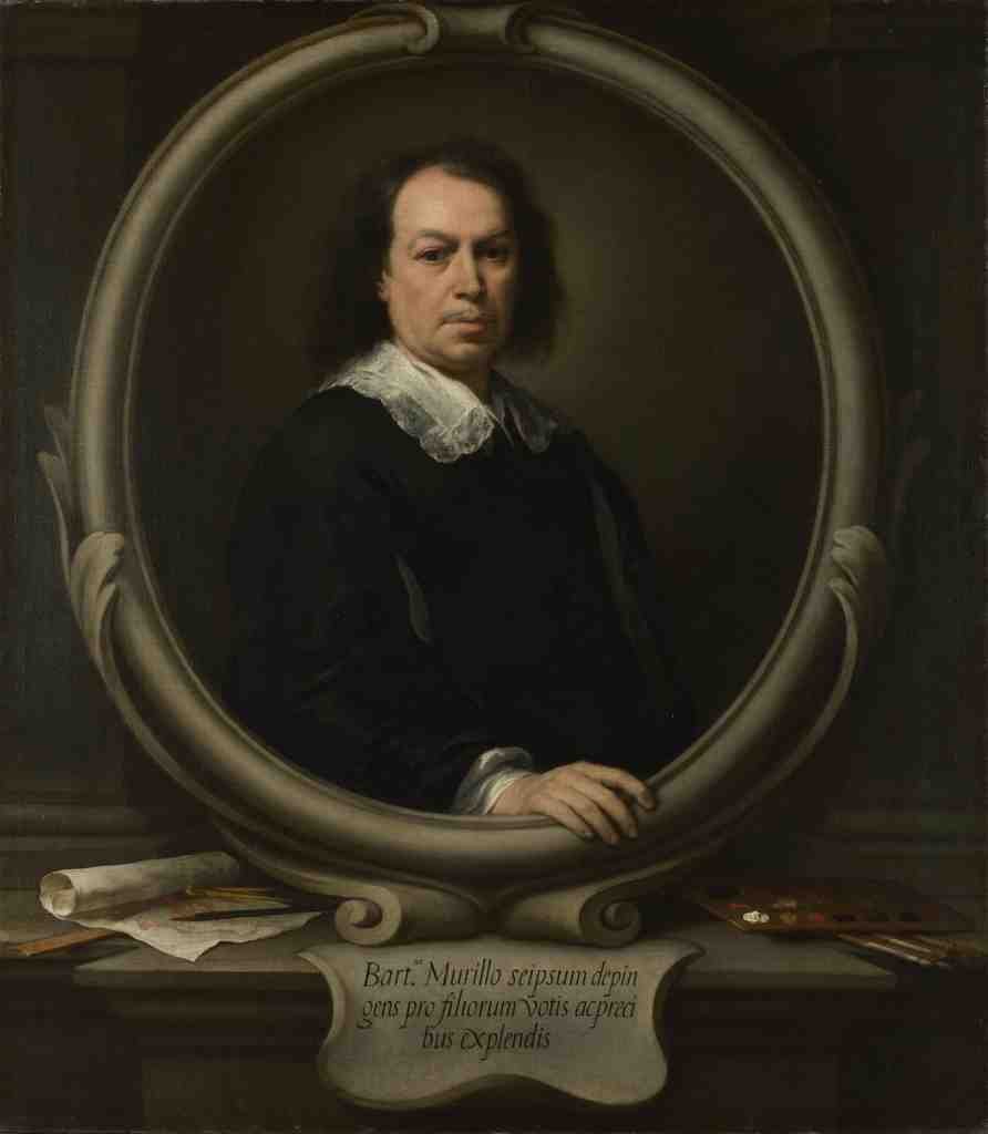 Bartolome Esteban Murillo Self Portrait A4 Photo Print