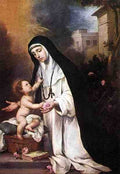Bartolome Esteban Murillo St Rose Of Lima A4 Photo Print