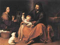 Bartolome Esteban Murillo The Holy Family 1650 A4 Photo Print