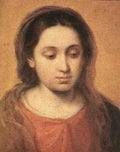 Bartolome Esteban Murillo The Infant Jesus Distributing Bread To Pilgrims Detail 2 A4 Photo Print