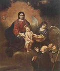 Bartolome Esteban Murillo The Infant Jesus Distributing Bread To Pilgrims A4 Photo Print