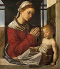 Bartolomeo Montagna The Virgin and Child A4 Photo Print