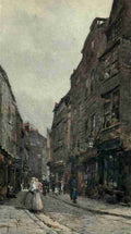 Barton Rose 1856 1929 Familiar London 1904 Cloth Alley Smithfield A4 Photo Print