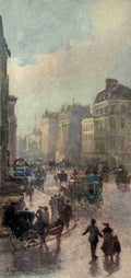 Barton Rose 1856 1929 Familiar London 1904 Oxford Street A4 Photo Print