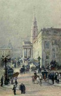 Barton Rose 1856 1929 Familiar London 1904 St Martins in the Fields Vintage A4 Photo Print