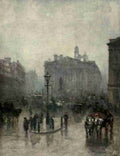 Barton Rose 1856 1929 Familiar London 1904 The Royal Exchange A4 Photo Print