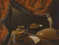 Baschenis Evaristo 1617 1677 Still life with Musical Instruments 1650 A4 Photo Print