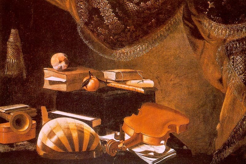 Baschenis Evaristo Italian 1617 1677baschenis1 Art A4 Photo Print