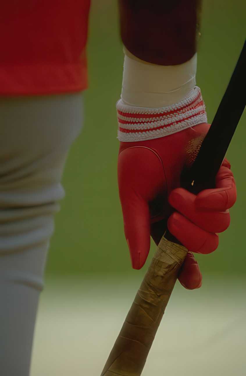 Baseball Bat Practice A4 Photo Print