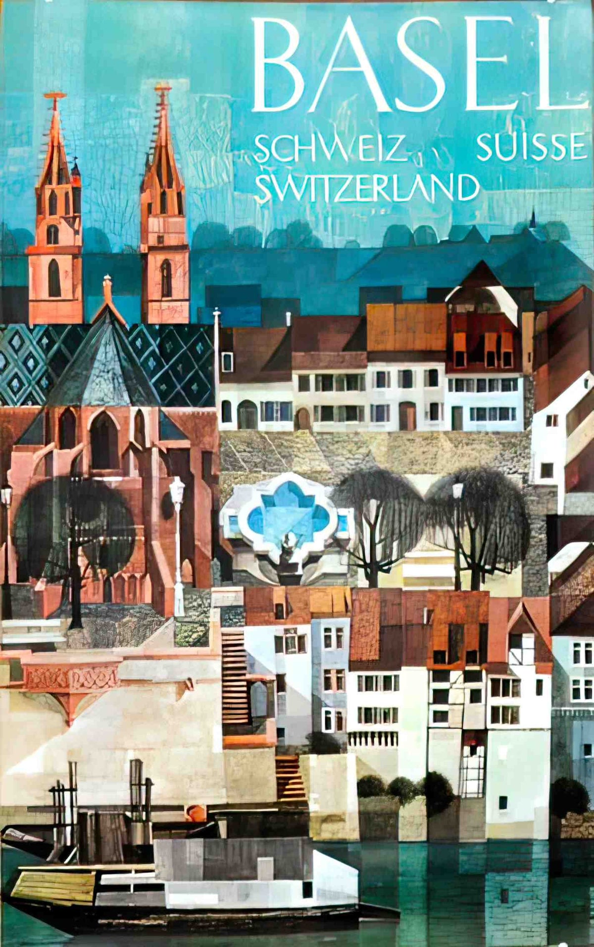 Basel2 Advert A4 Photo Print