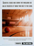 Basketball Clinic School Vintage Retro Advert Poster A4 Photo Print